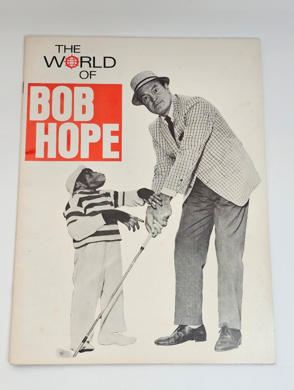The World of Bob Hope Tribute Souvenir Softcover Booklet Texaco Vtg 1970s Golf